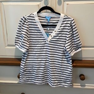 Draper James Sailor Stripe Tee